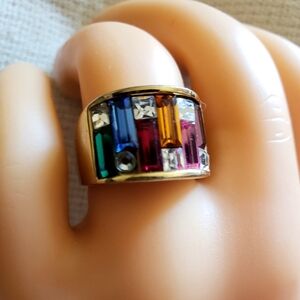 J Goodin Summer Bazaar Gold Plated Ring 7